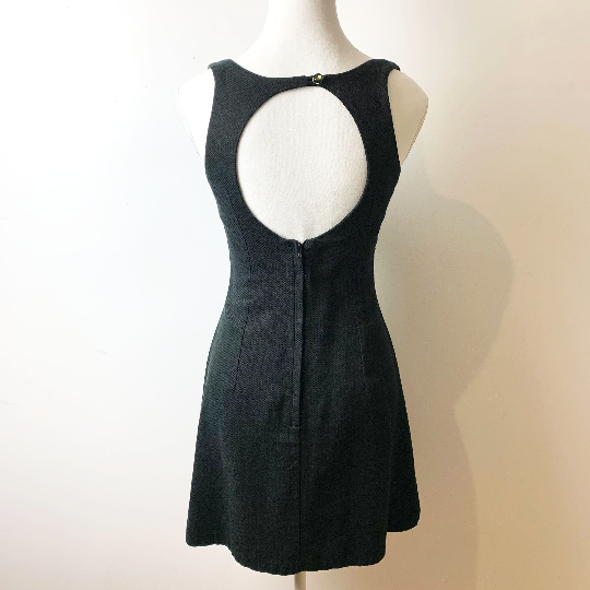 Veronica Lodge 1990's black party dress with keyhole back