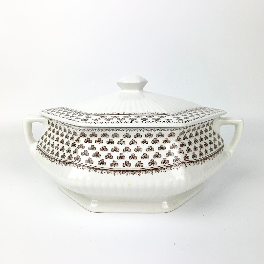 Adams Ironstone 'Sharon' vegetable tureen