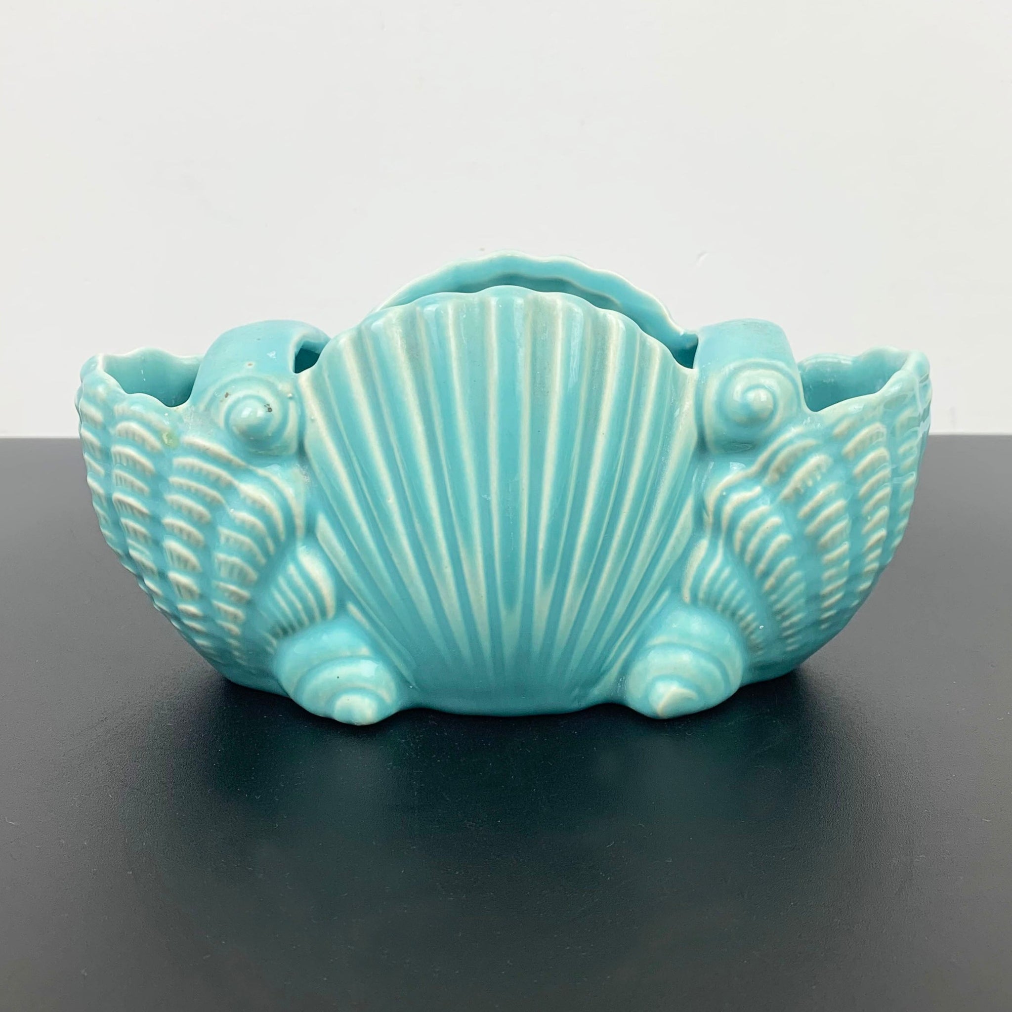 Albaware turquoise shell planter