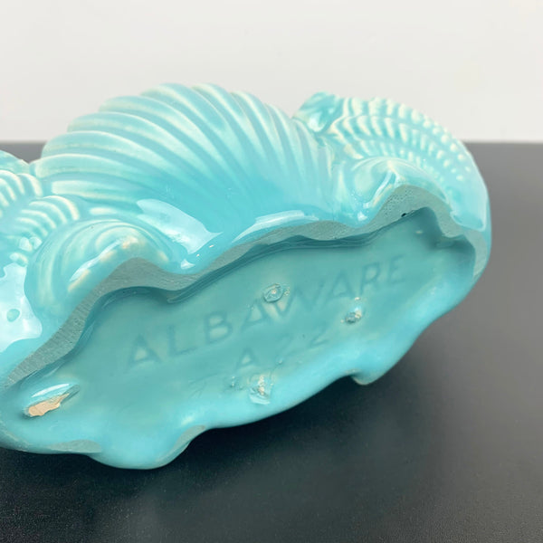 Albaware (Australia) turquoise shell planter