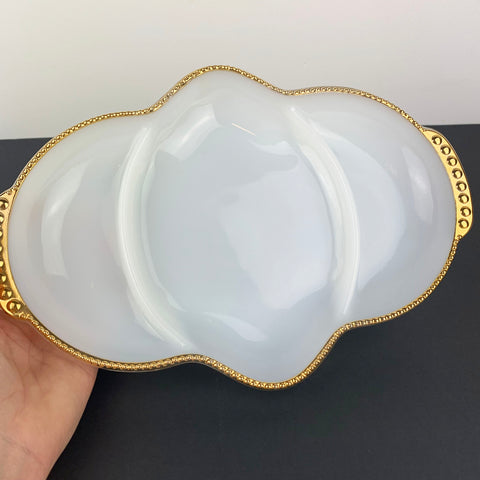 Appetiser Tray with 22k Gold Trim