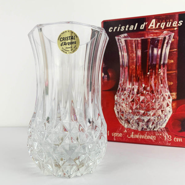 Cristal D'Arques France crystal vase