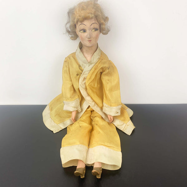 Antique French boudoir doll