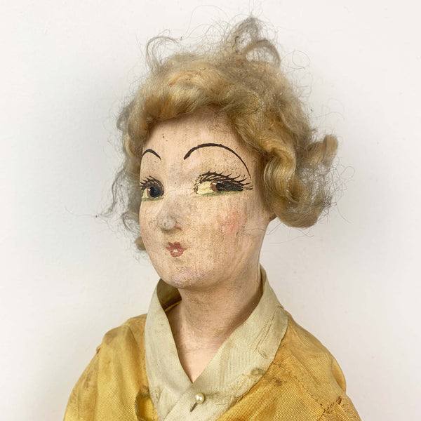 Antique French boudoir doll