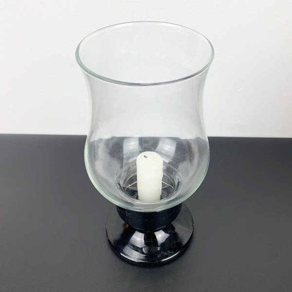 Arc France black hurricane candle lamp/lantern