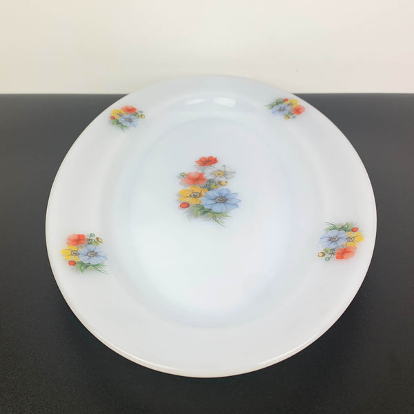 Arcopal 'Anemone' large oval platter