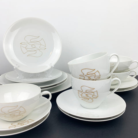 Arzberg 'Golden Swallow' dinnerware replacements