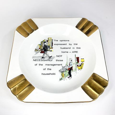 Westminster (Australia) 1970's humorous collectible ashtray