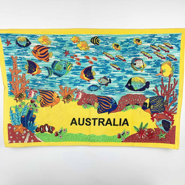 Vintage Australian tea towel collection - Set of 4