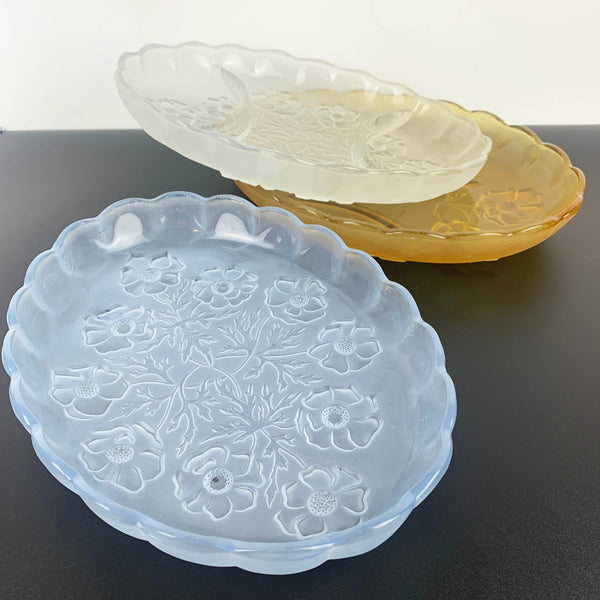 Bagley Glass 'Alexandra' glass serving dishes