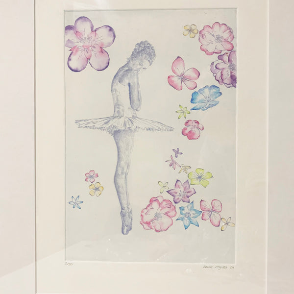 Ballerina artwork by Australian artist rare find