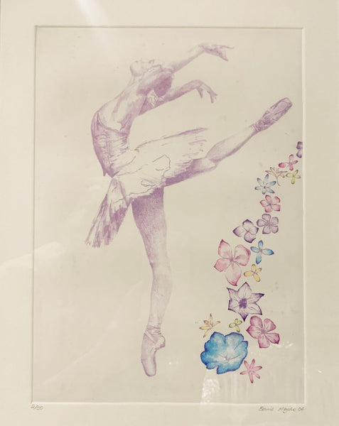 Australian artist Swan Lake ballerina art limited edition