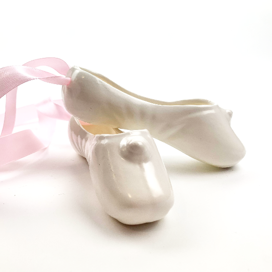 Ceramic Ballet Shoes Ornament