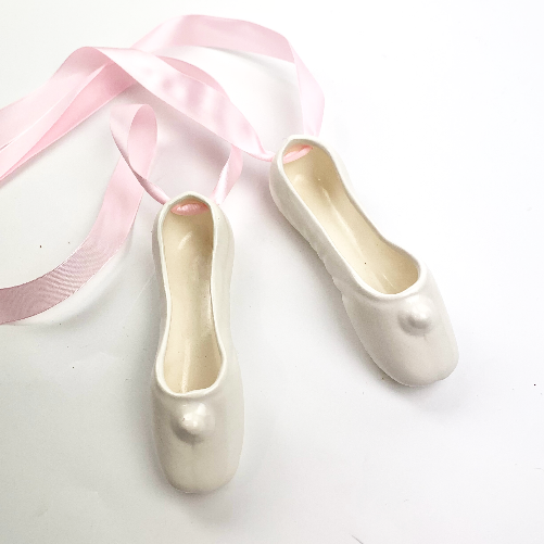 Ceramic Ballet Shoes