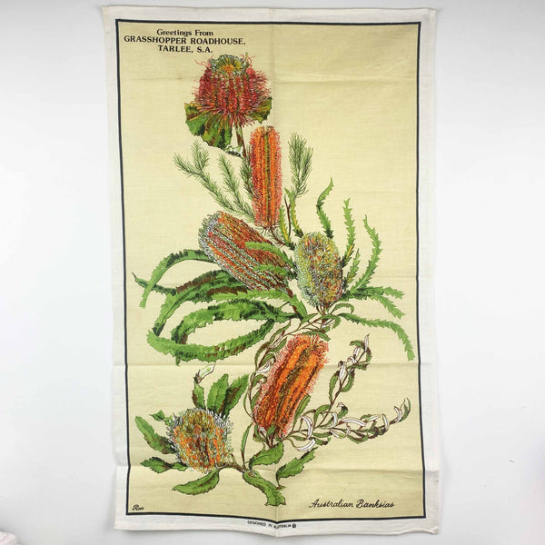 Australian Banksia and Swagman tea towel collection - Set of 2