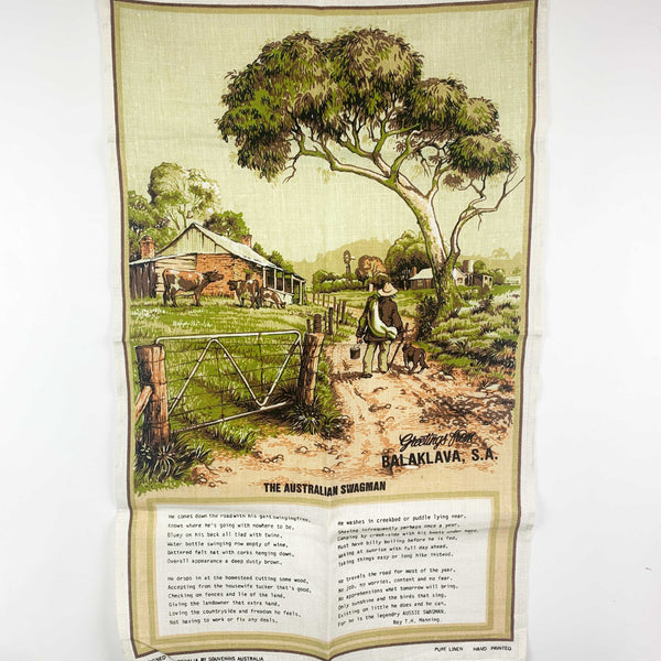 Australian Banksia and Swagman tea towel collection - Set of 2