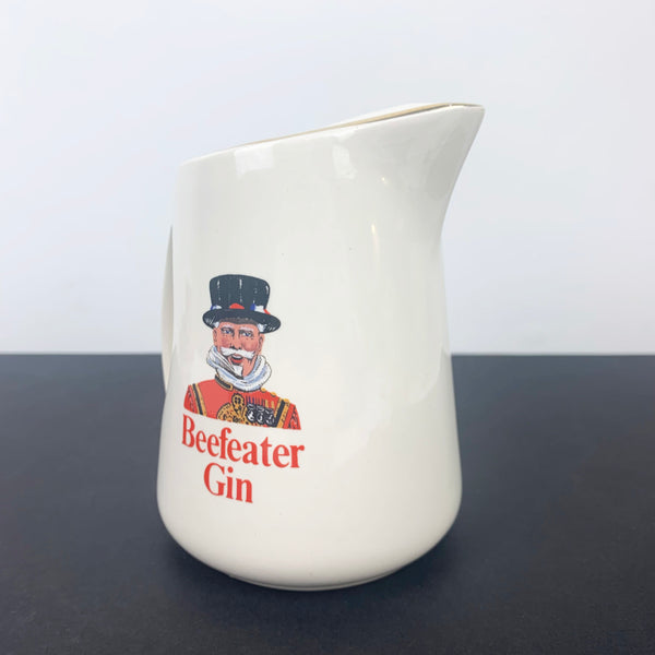 Beefeater London Gin ceramic jug with logo