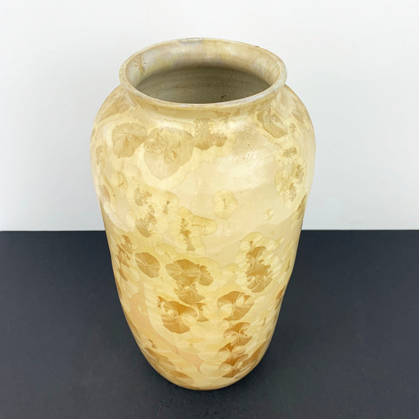 Armura Pottery crystalline vase top