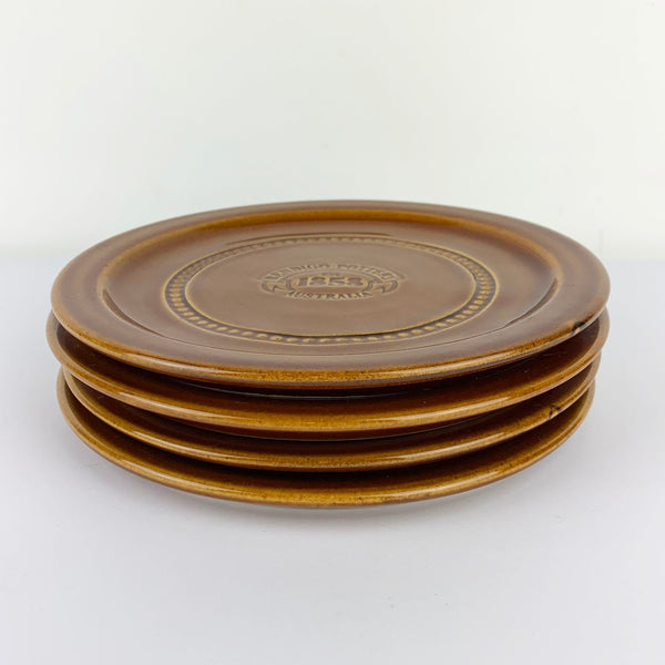 Bendigo Pottery Signature Heritage side plates stacked