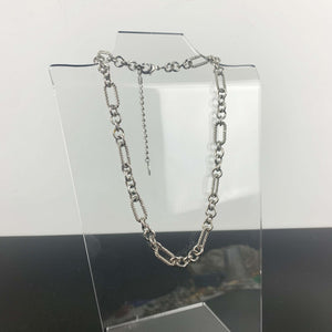 Bijoux Terner silver links necklace