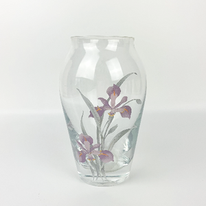 Bohemia Crystalex Iris vase