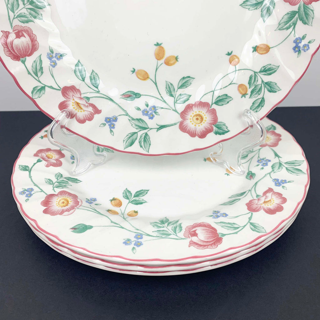 Vajilla rosa  Antique dishes, Dinnerware, China dinnerware