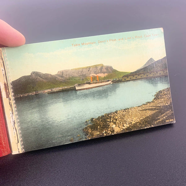 Valentine's Series No. 2 Postcard Booklet - Photographic Views of Cape Town 1900's