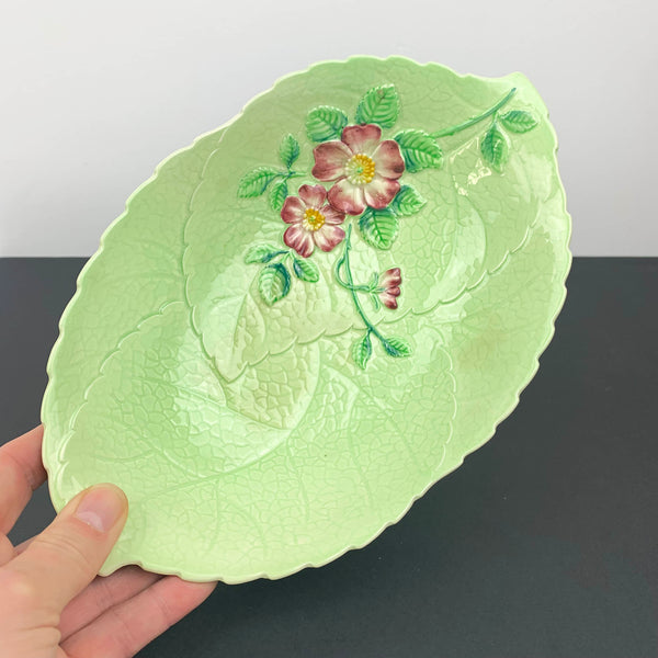 Carlton Ware 'Primula' leaf bowl