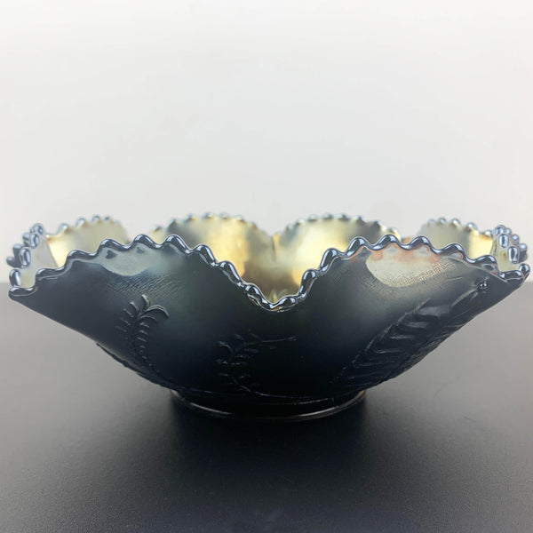 Crown Crystal gold carnival Magpie master bowl