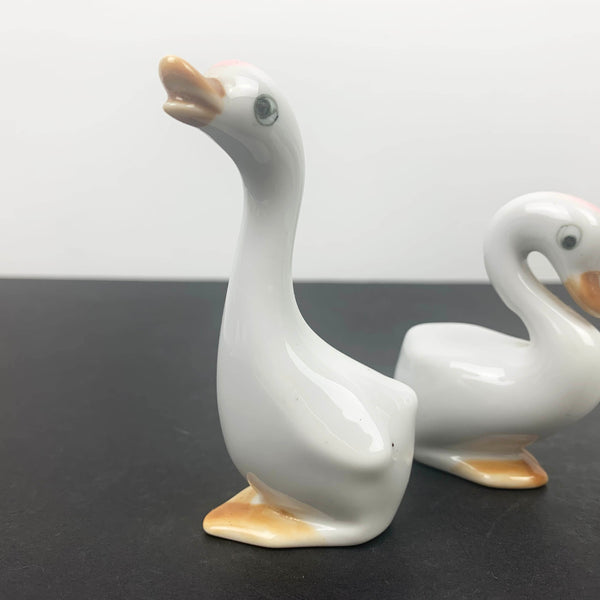 Ceramic duck ornaments - Set of 3