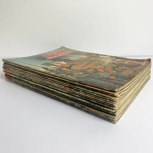 Rare 1950's historical propaganda magazines 'China Reconstructs' - 20 Volumes