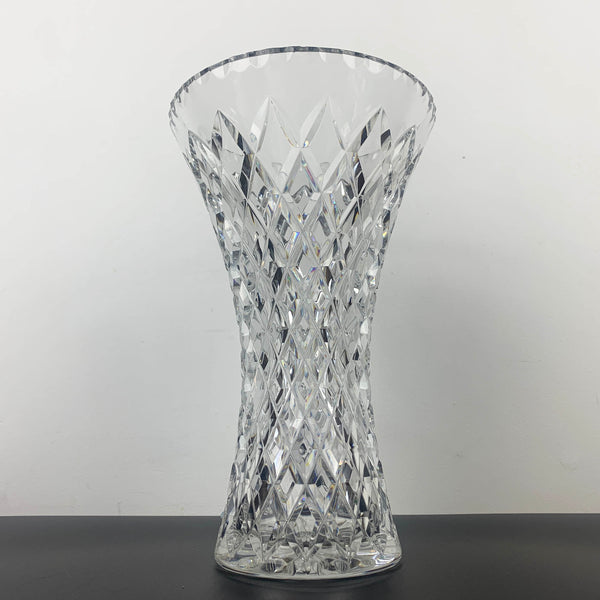 Bohemia Crystal classic diamond large posy vase