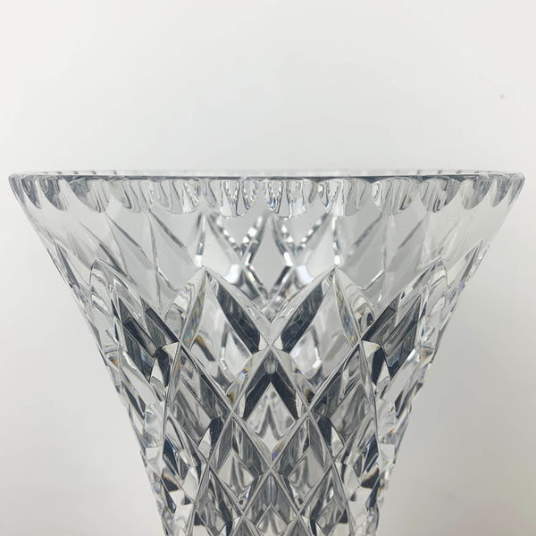 Bohemia Crystal classic diamond large posy vase