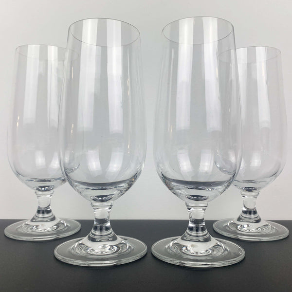 Footed beer or cocktail glass - Set of 4