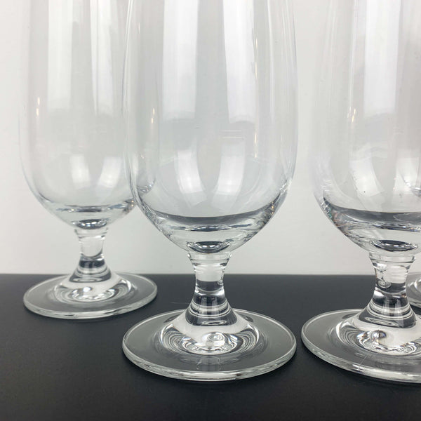 Footed beer or cocktail glass - Set of 4