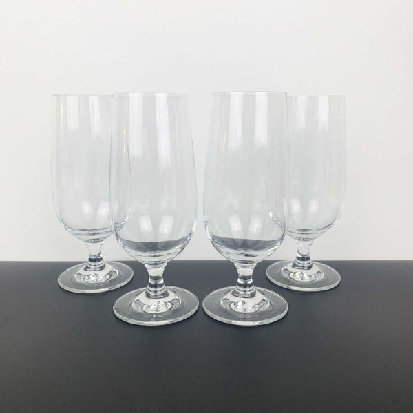 Footed beer or cocktail glass - Set of 4