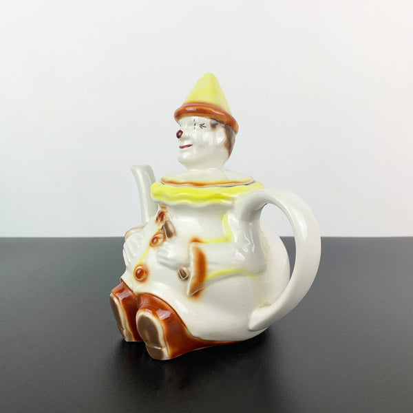 Tony Wood Studio Pottery Clown teapot