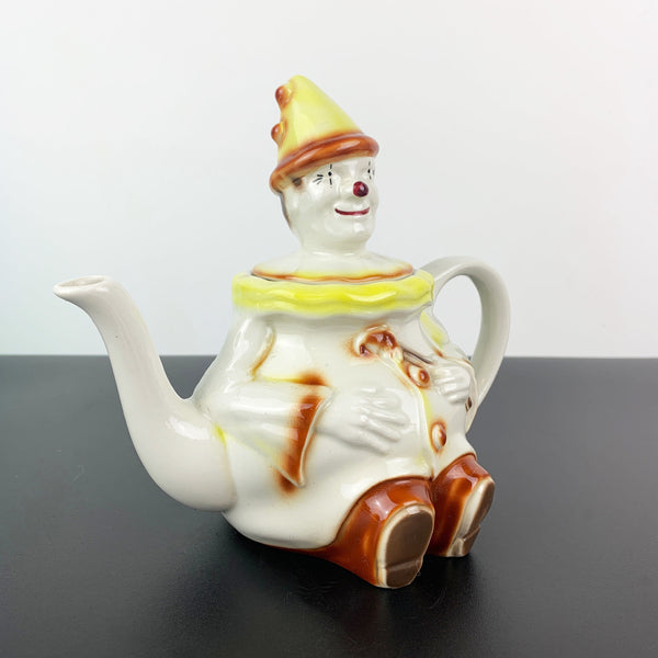 Tony Wood Studio Pottery Clown teapot