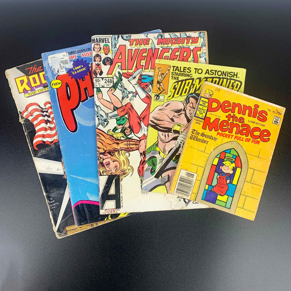 Vintage comic book collection - Set of 5 various titles