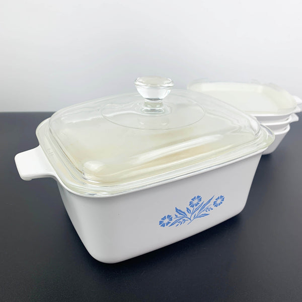 Corningware Blue Cornflower ovenware set