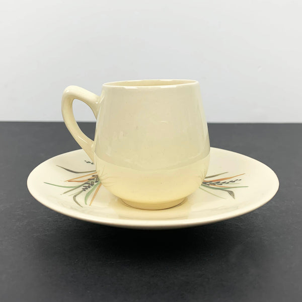 Studio Anna 1960s Cooma souvenir espresso cup and saucer rear of cup