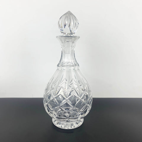 Bohemia Crystal diamond cut spirit decanter