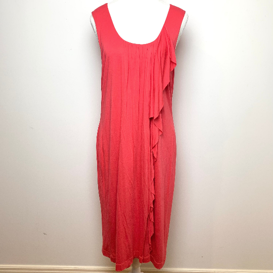 Vintage David Lawrence draped sleeveless dress