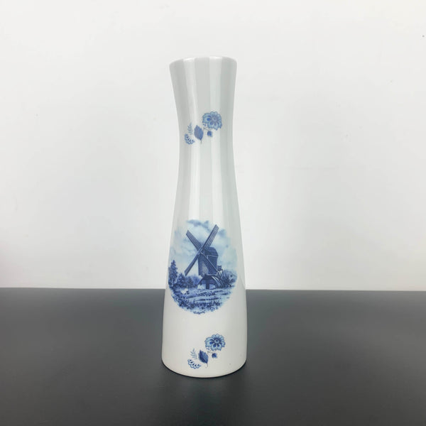 Delft Blauw (Blue) hand painted Dutch vase