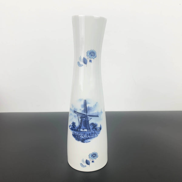 Delft Blauw (Blue) hand painted Dutch vase