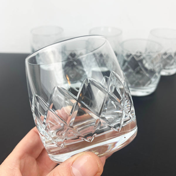 Bohemia Crystal 'Bristol' old fashioned whisky glass - Set of 6