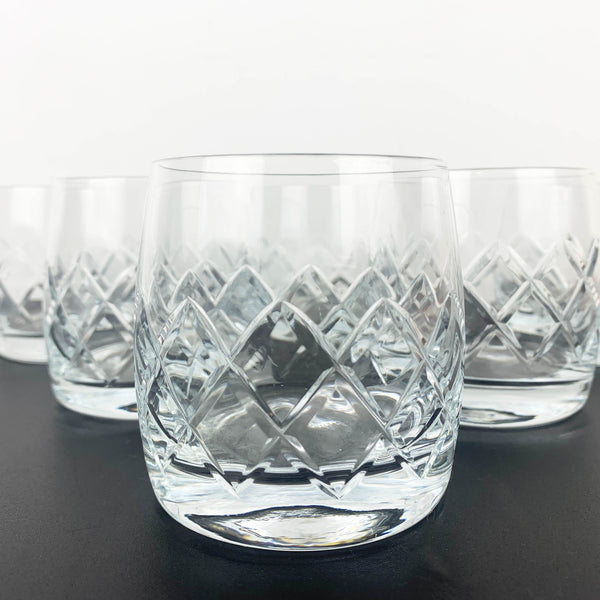 Bohemia Crystal 'Bristol' old fashioned whisky glass - Set of 6