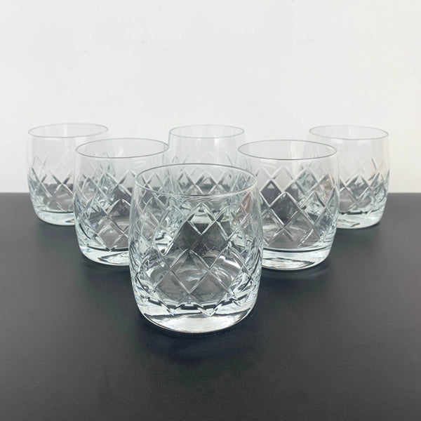 Bohemia Crystal 'Bristol' old fashioned whisky glass - Set of 6