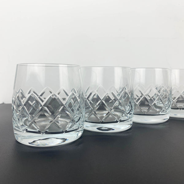 Bohemia Crystal 'Bristol' old fashioned whisky glass - Set of 6