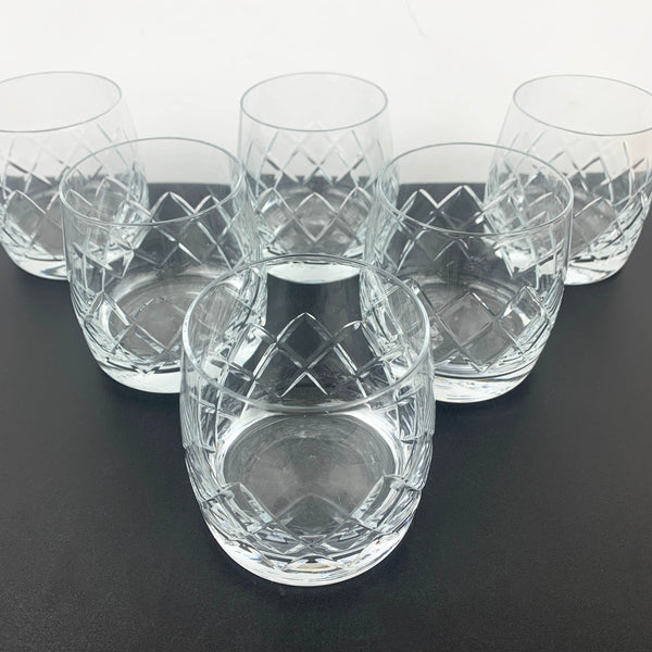 Bohemia Crystal 'Bristol' old fashioned whisky glass - Set of 6